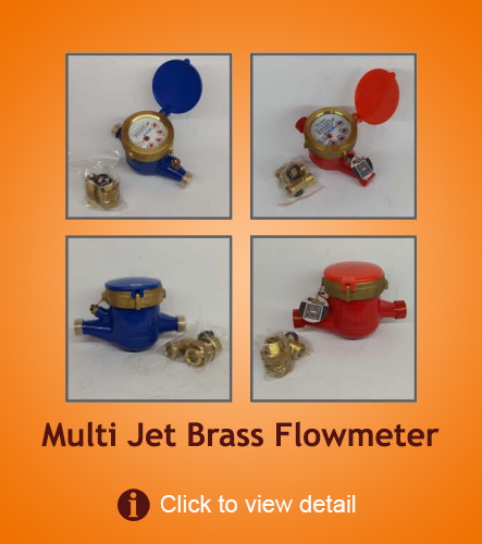 SHM Multi Jet Brass Flowmeter